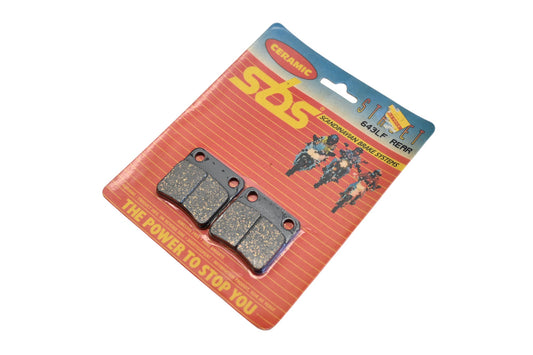SBS 643LF Polaris Rear Brake Pad Kit Qty 1 NOS