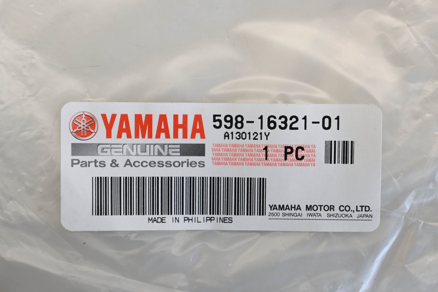 New OEM Yamaha 598-16321-01-00 Friction Plate NOS Qty 1 NOS