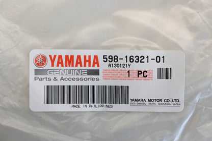 New OEM Yamaha 598-16321-01-00 Friction Plate NOS Qty 1 NOS