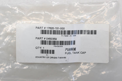 Alpha Sports 17620-151-000, 0450359 Fuel Tank Cap Qty 1 NOS