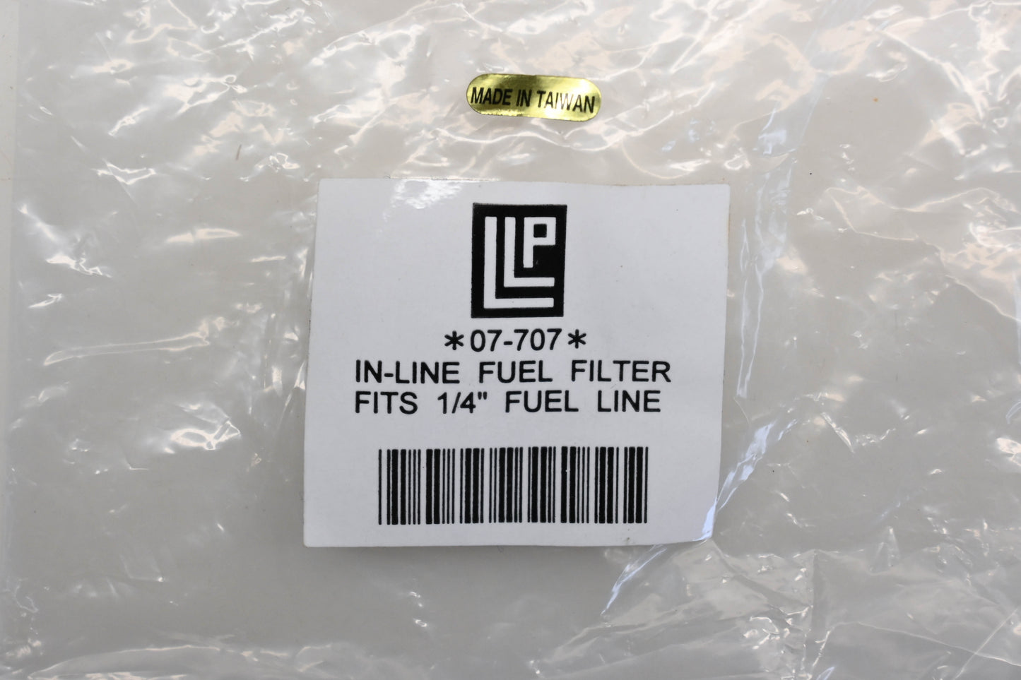 LLP 07-707 In-Line Fuel Filter Qty 1 NOS