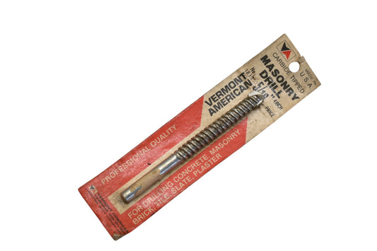 Vermont American 1813 5/16" x 4" Masonry Drill Bit Qty 1 NOS
