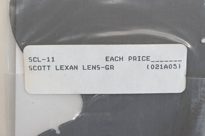 Scott SCL-11 Helmet Lens Grey Qty 1 NOS