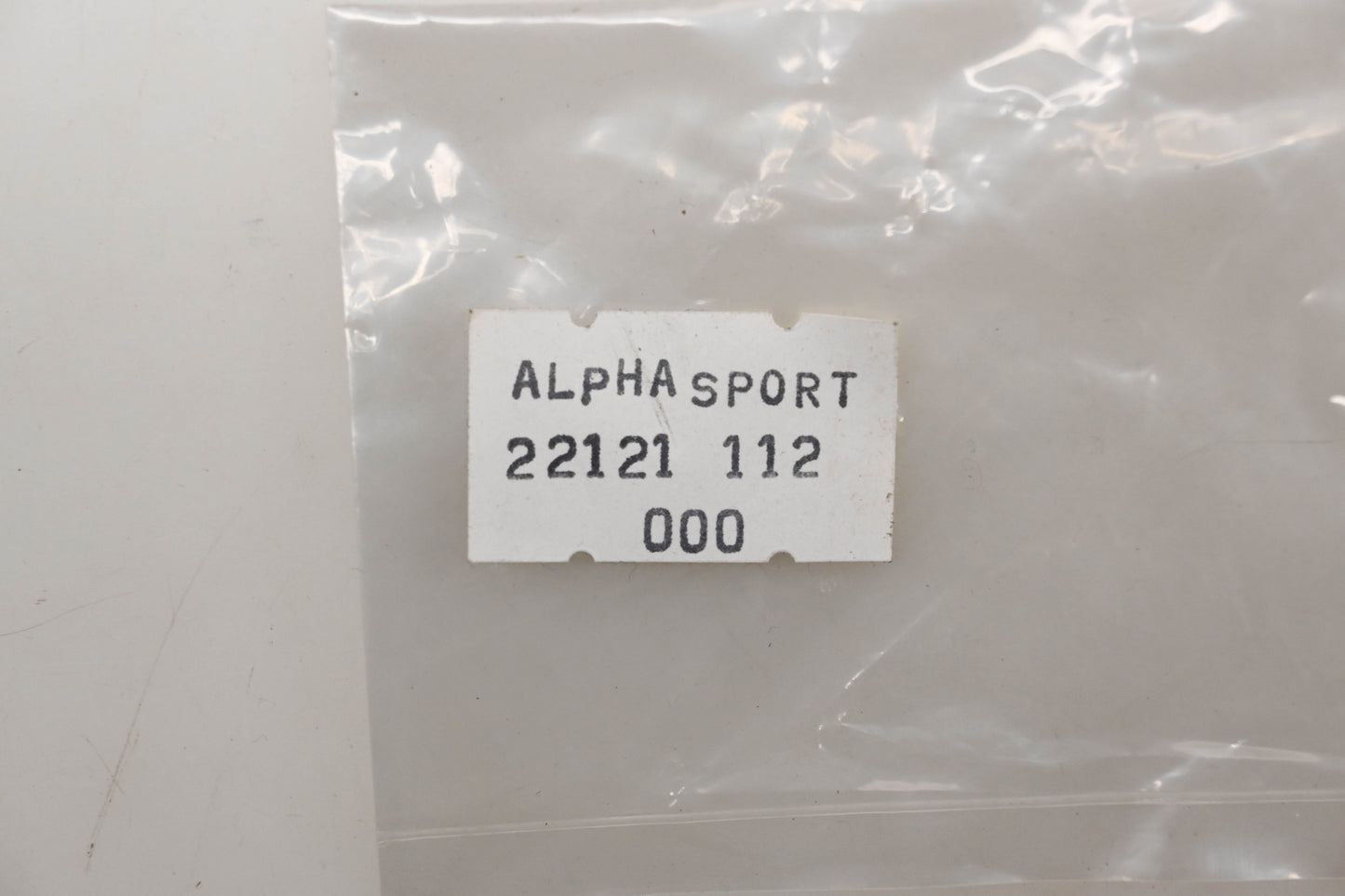 Alpha Sports 22121-112-000 Weight Roller Qty 1 NOS