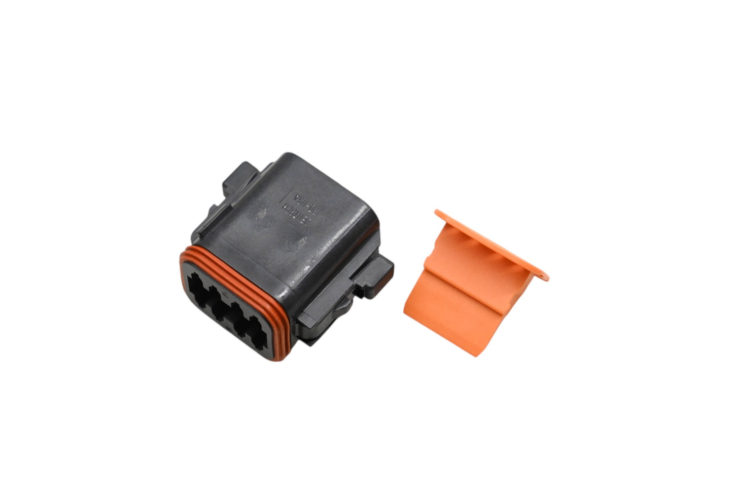 Namz 2120-0060, DP-8B Socket Deutsch Plug Black Qty 1 NOS