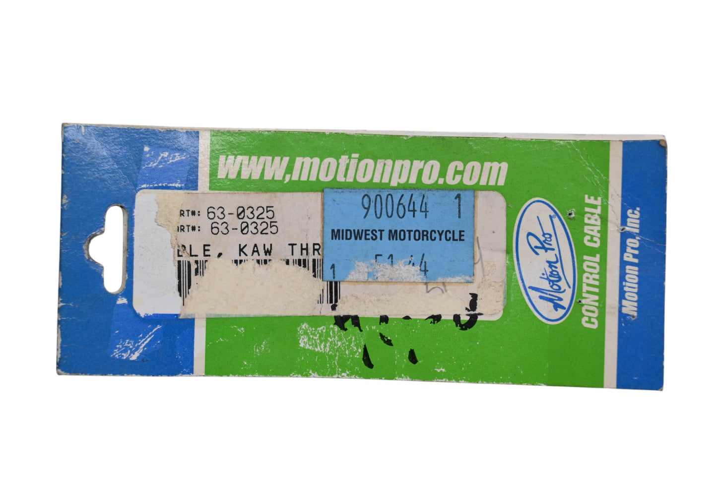 Motion Pro 63-0325 Throttle Pull Cable Kawasaki Qty 1 NOS