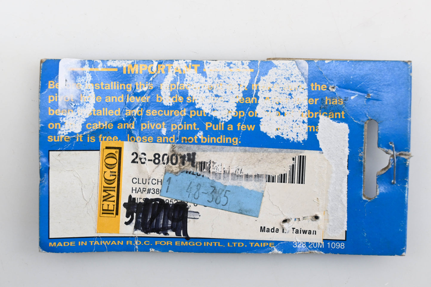 EMGO 26-80014 Clutch Cable Qty 1 NOS