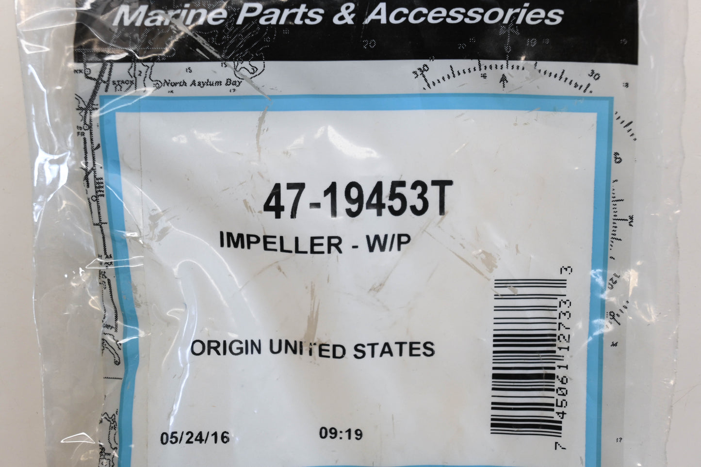 Aftermarket 47-19453T Water Pump Impeller Qty 1 NOS