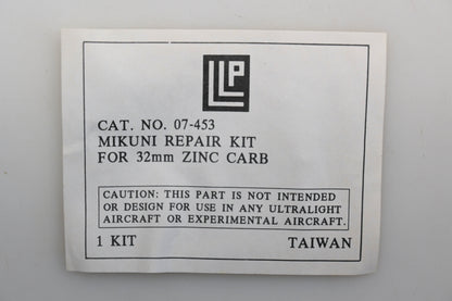 LLP 07-453, L453 Mikuni Repair Kit Qty 1 NOS