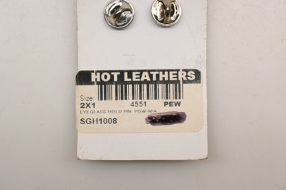 Hot Leathers SGH1008 POW MIA Sunglass Holder Pin Qty 1 NOS