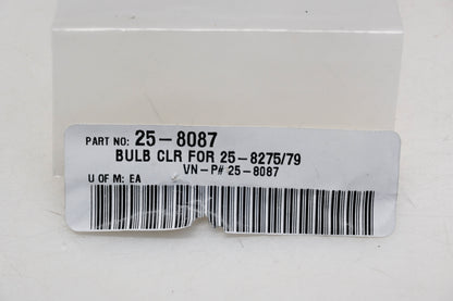 K&S 25-8087, 258087 12V 23W Bulb Clear for 25-8275/79 Qty 1 NOS
