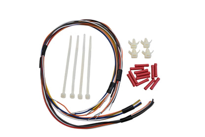 V-Twin 32-8108 Red 48' Handbar Wire Kit 96-06 FXST FLST FLT FXD XL Qty 1 NOS