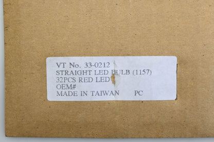 V-Twin 33-0212 LED Tail Light Bulb Qty 1 NOS