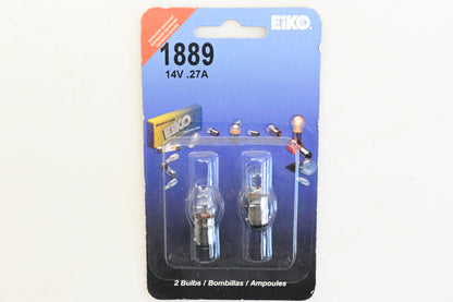 EiKO 1889-BP Parking Brake Indicator Lights 14V .27A Qty 2 NOS