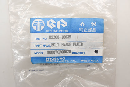 Hyosung 09360-10039 Bolt 10x1.00x22 Qty 1 NOS