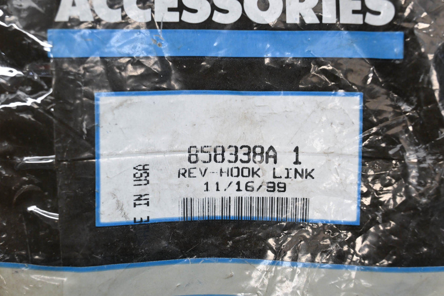 Aftermarket 858338A 1 Reverse Lock Shaft Link Kit Qty 1 NOS