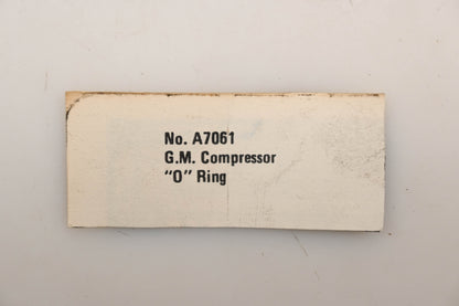 Everco A7061, 5887997 O-Ring NOS