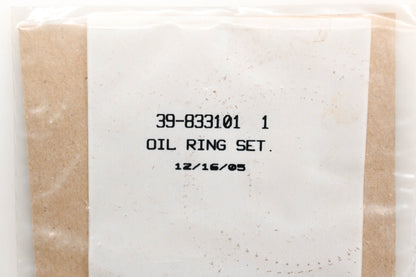 Aftermarket 39-833101-1 Oil Ring Kit Qty 1 NOS