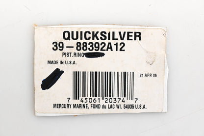 Aftermarket 39-88392A12 Piston Rings Qty 2 NOS