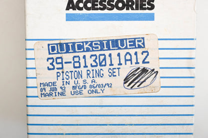 Aftermarket 39-813011A12 Piston Rings Qty 2 NOS