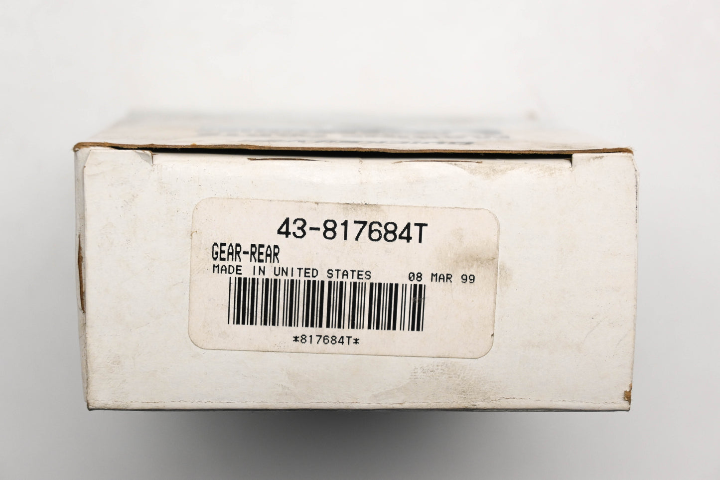 Aftermarket 43-817684T Rear Gear Qty 1 NOS