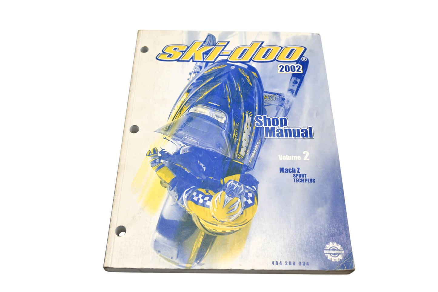 OEM Ski-Doo 484200034 2002 Volume 2 Mach Z Sport Tech Plus Shop Manual