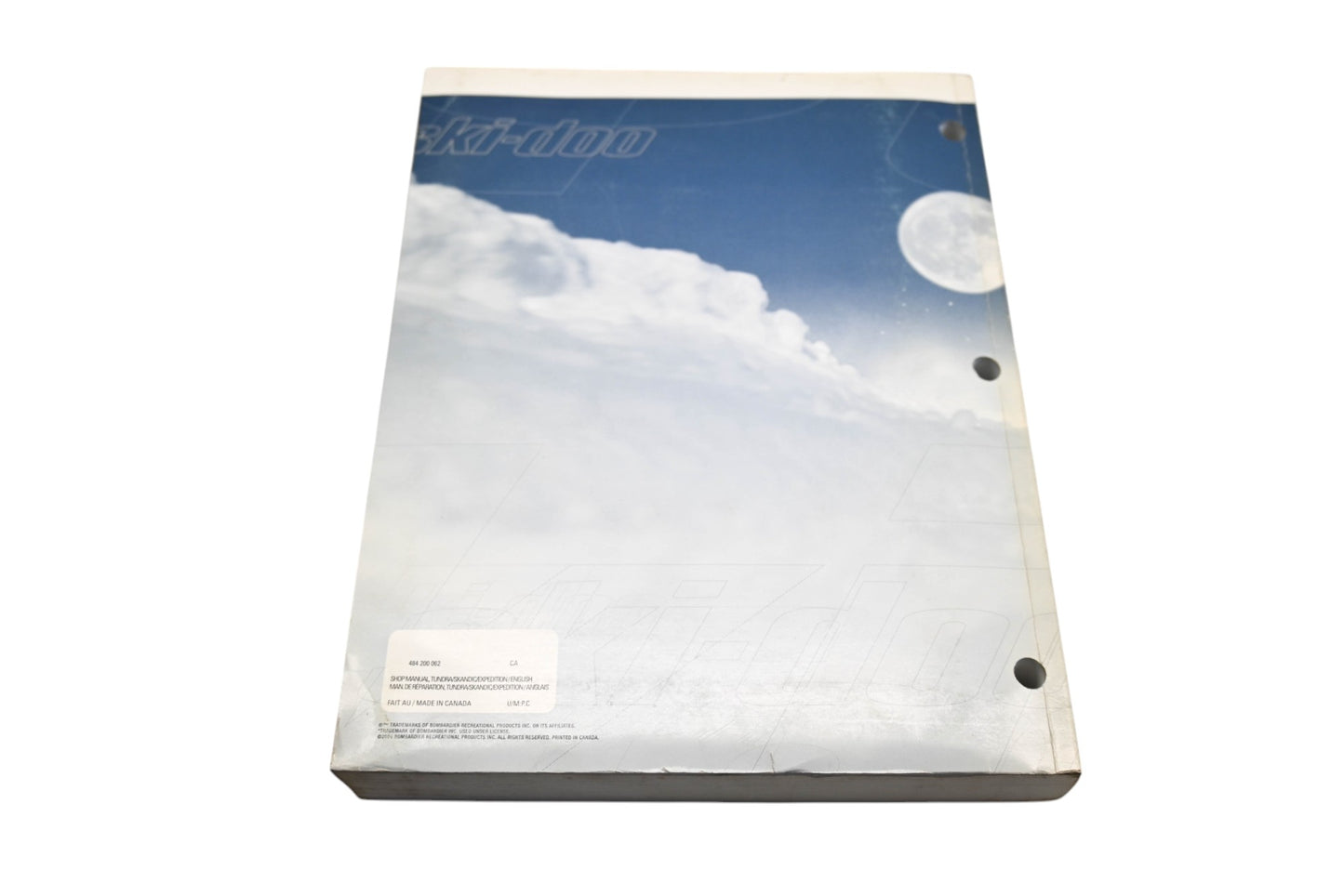OEM Ski-Doo 484200062 2005 Tundra Skandic Expedition Shop Manual