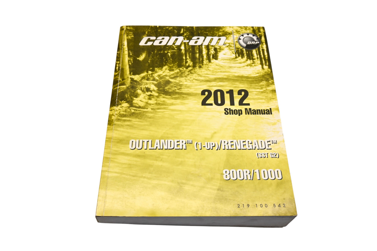 OEM Can-Am 219100542 2012 Outlander Renegade Shop Manual