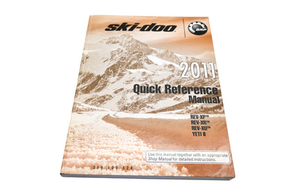 OEM Ski-Doo 219100524 2011 REV-XP REV-XR REV-XU Yeti II Shop Manual