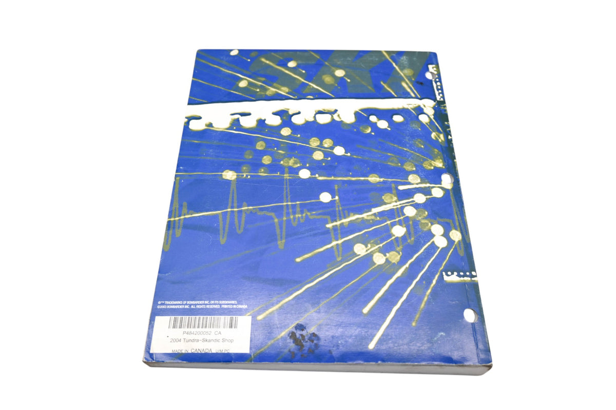 OEM Ski-Doo 484200052 2004 Tundra Skandic Shop Manual