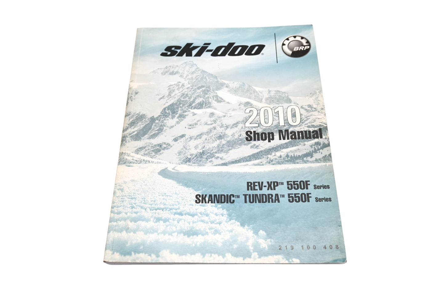 OEM Ski-Doo 216100408 2010 REV-XP Skandic Tundra 550F Shop Manual Qty 1