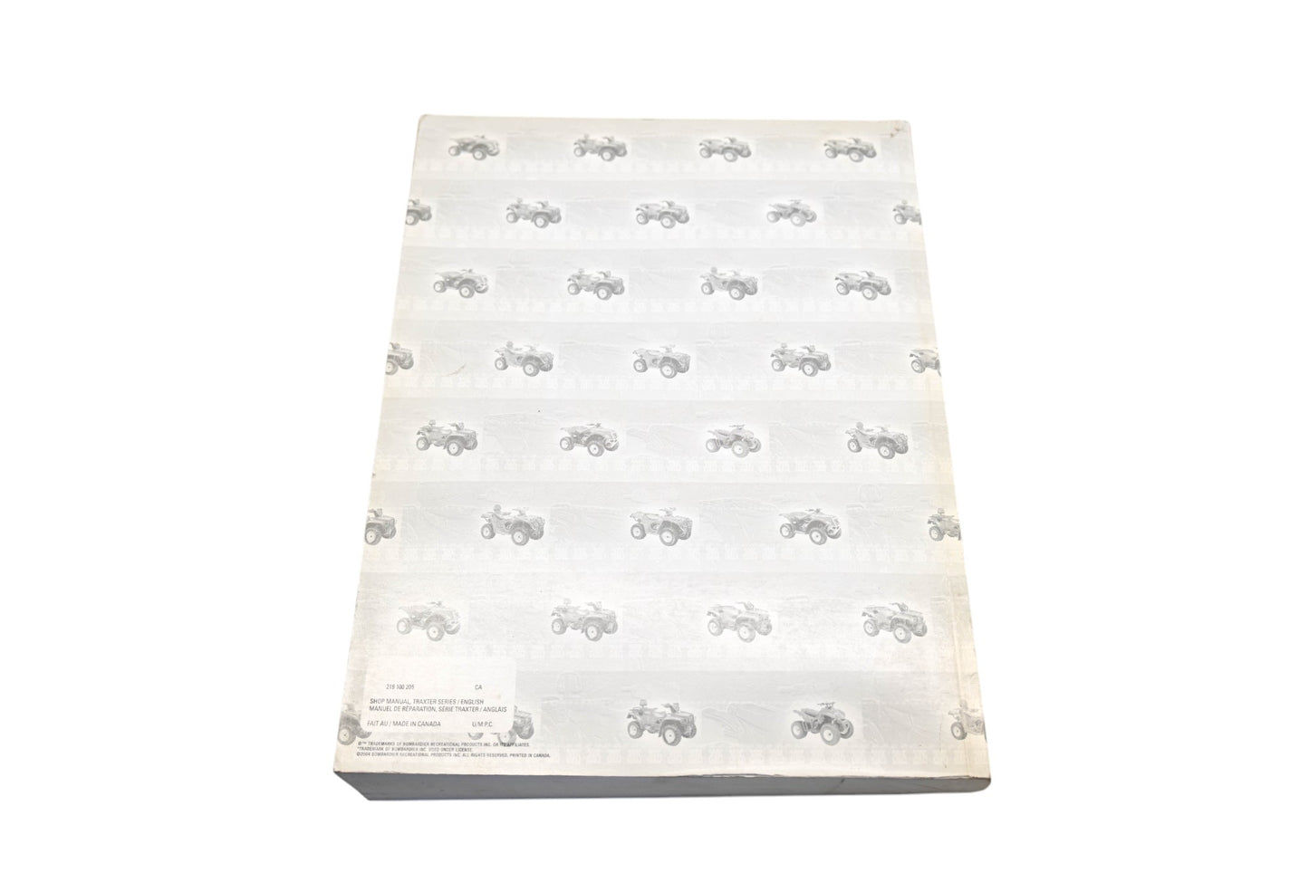 Bombardier 219100205 2005 ATV Traxter Series Shop Manual
