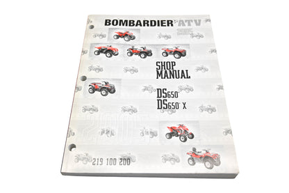 Bombardier 219100200 2005 DS650 DS650X ATV Shop Manual Qty 1