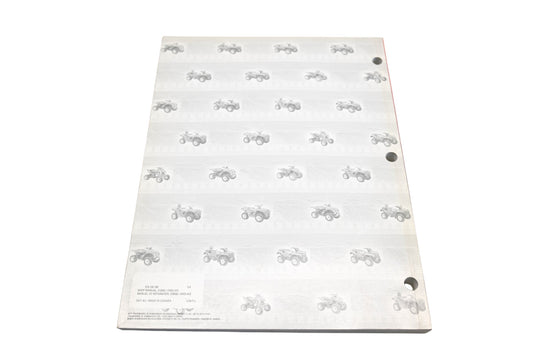 Bombardier 219100200 2005 DS650 DS650X ATV Shop Manual Qty 1