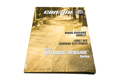 OEM Can-Am 219100396 2010 Outlander Renegade Wiring Diagram Booklet Qty 1