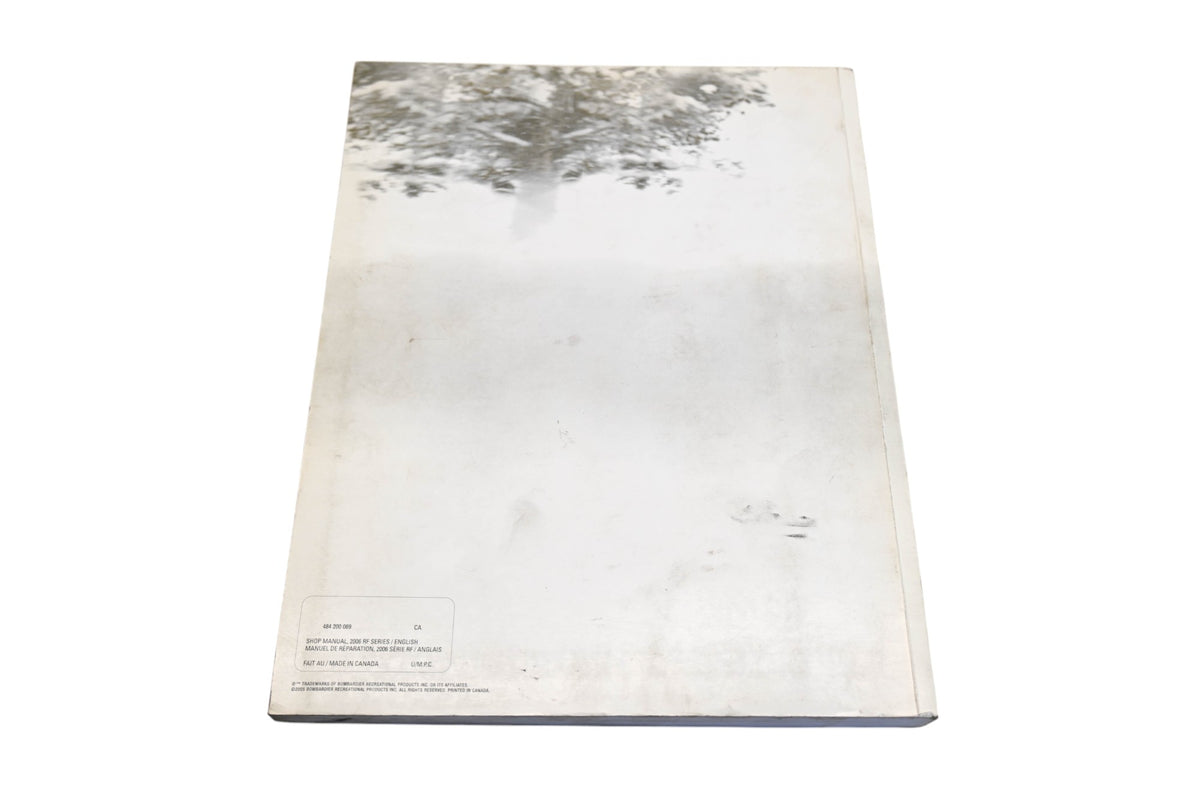 OEM Ski-Doo 484200069 2006 RF Series Shop Manual