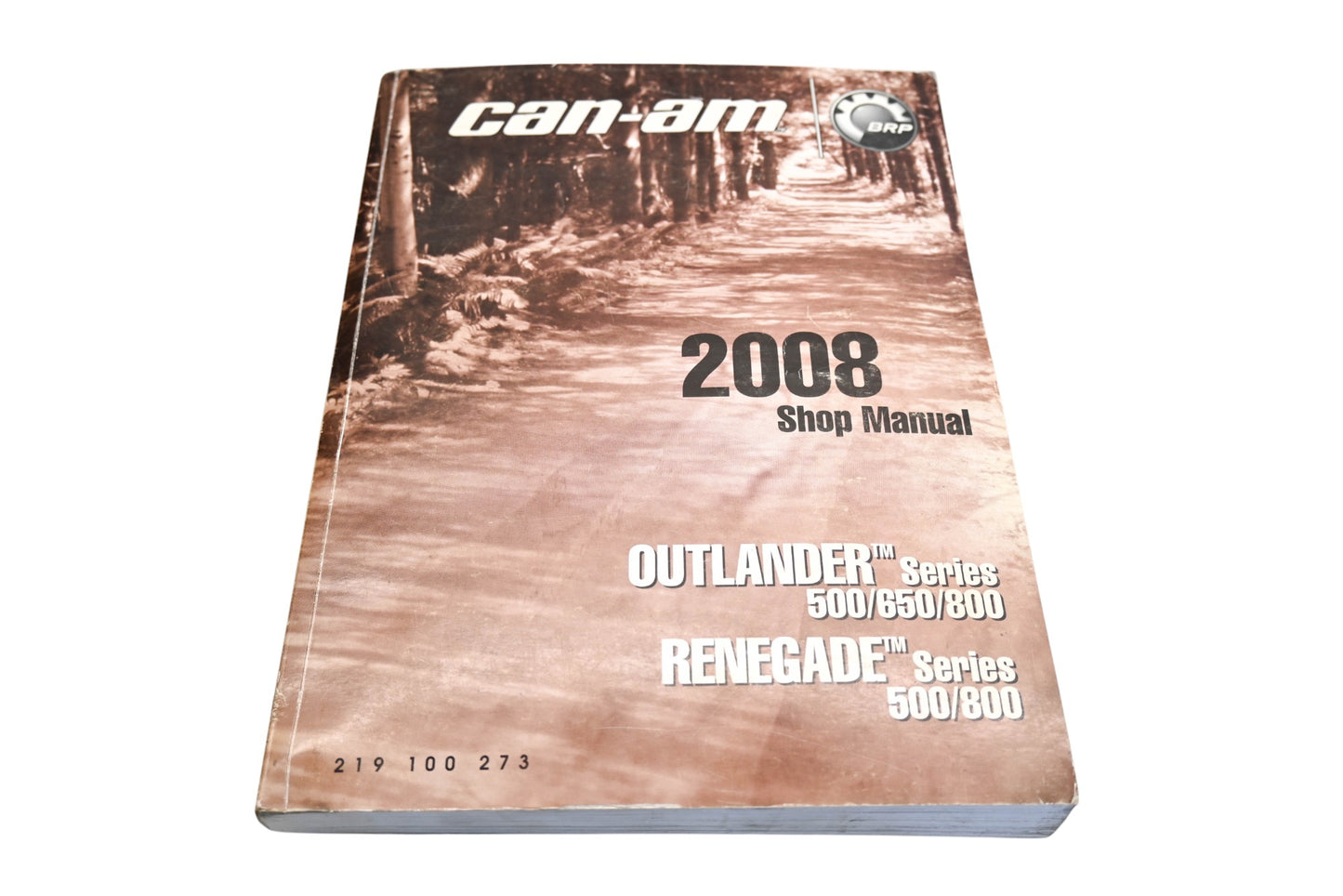 OEM Can-Am 219100273 2008 Outlander Renegade Shop Manual