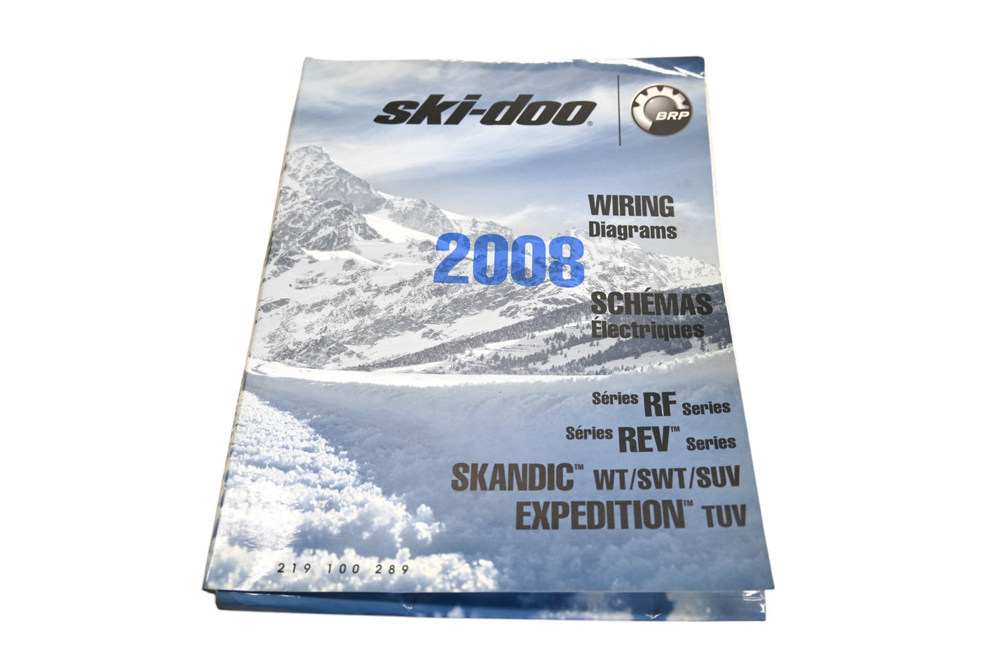 OEM Ski-Doo 219100289 2008 Wiring Diagram Booklet Qty 1