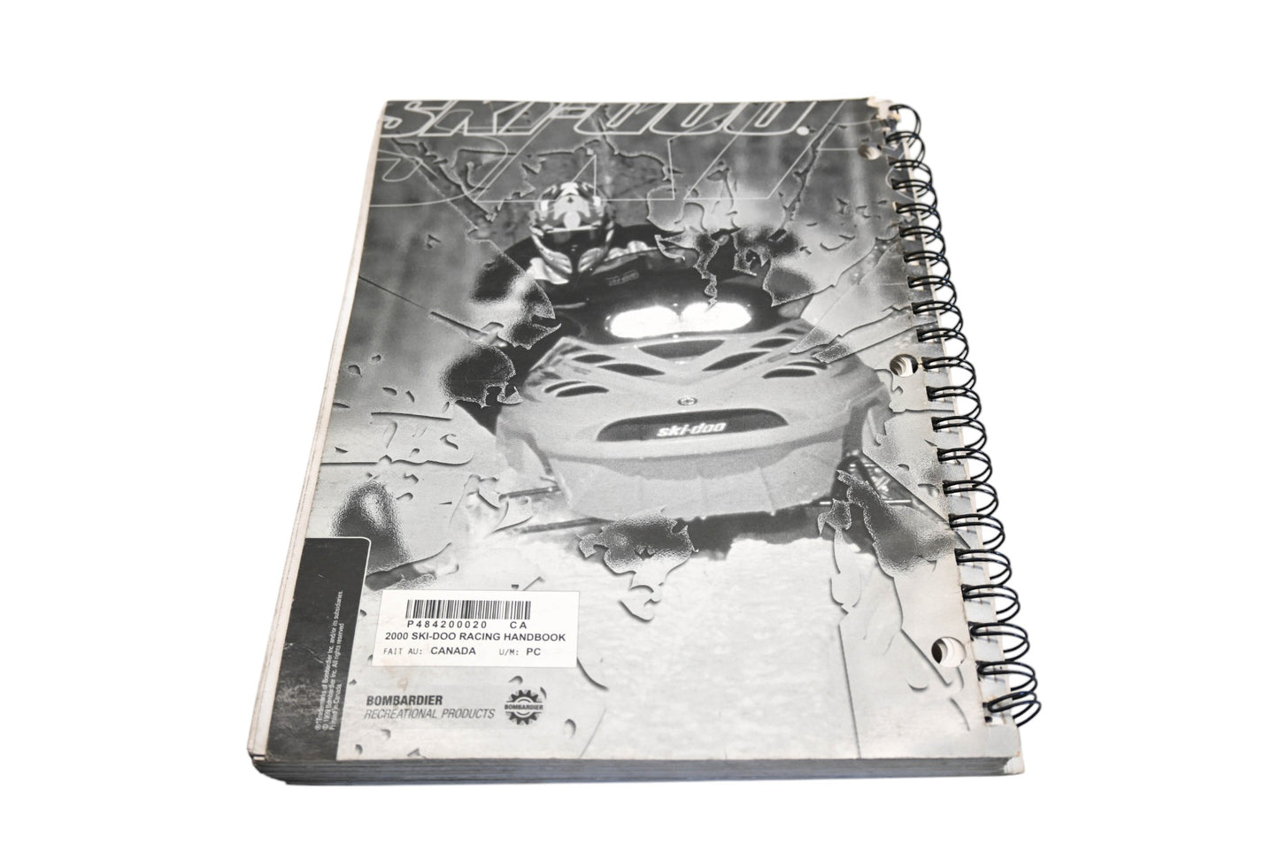 OEM Ski-Doo 484200020 2000 Racing Handbook