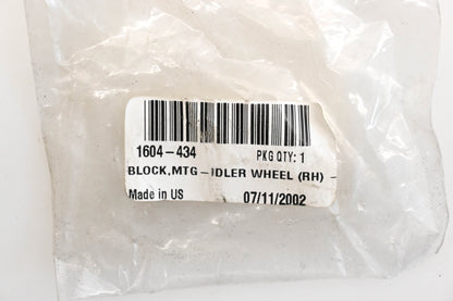 New OEM Arctic Cat 1604-434 Idler Wheel Block Qty 1 NOS