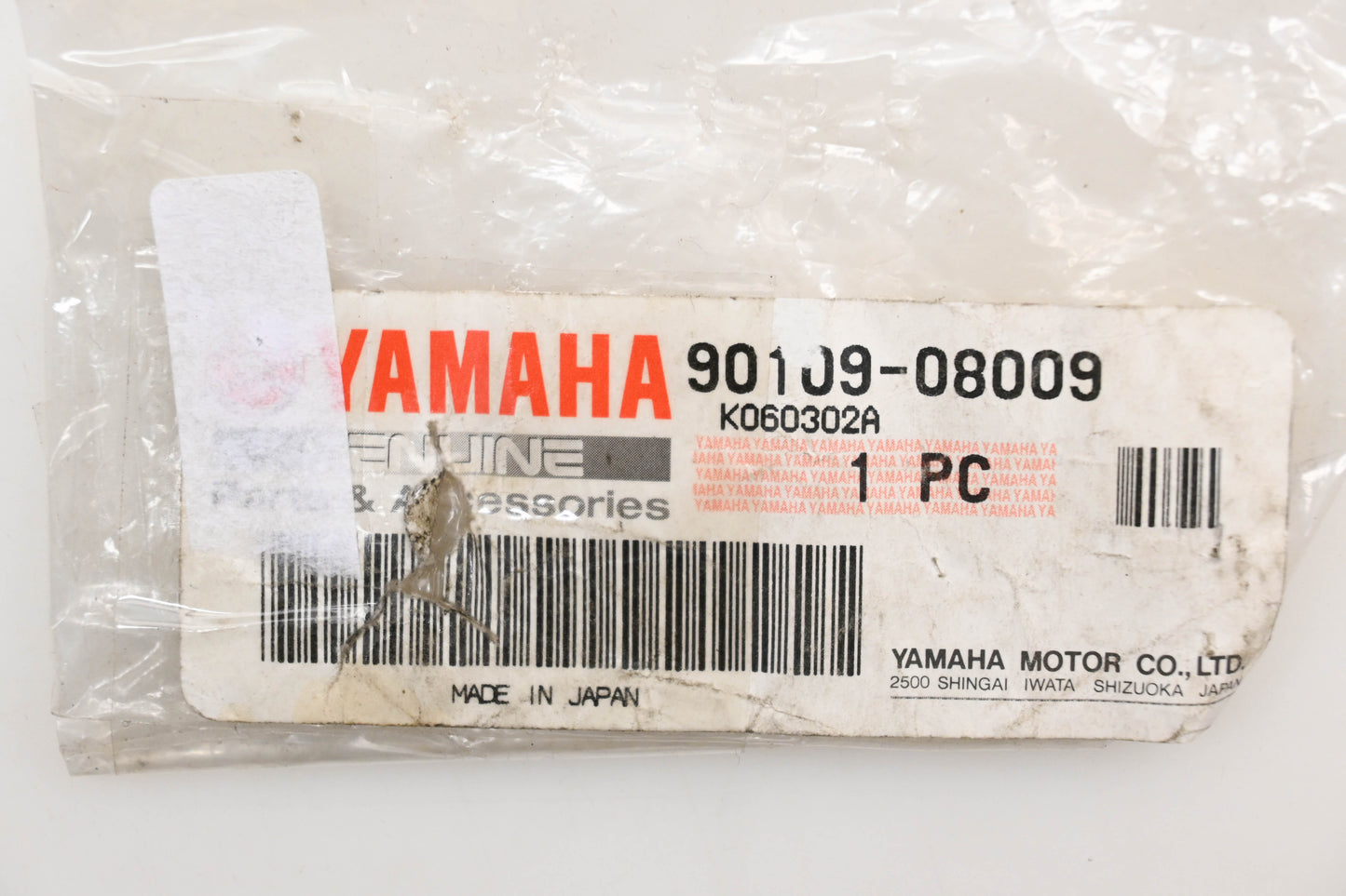 New OEM Yamaha 90109-08009-00 Bolt Assembly Qty 1 NOS