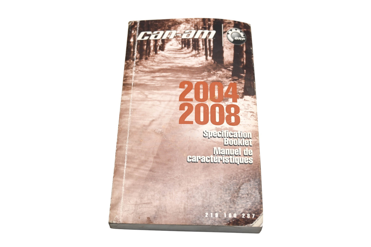 OEM Can-Am 219100287 2004 - 2008 Specification Booklet