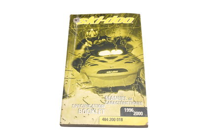 OEM Ski-Doo 484200018 1996 - 2000 Specification Booklet
