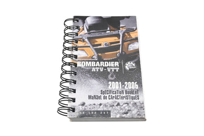 Bombardier 219100237 2001 - 2006 Specification Booklet