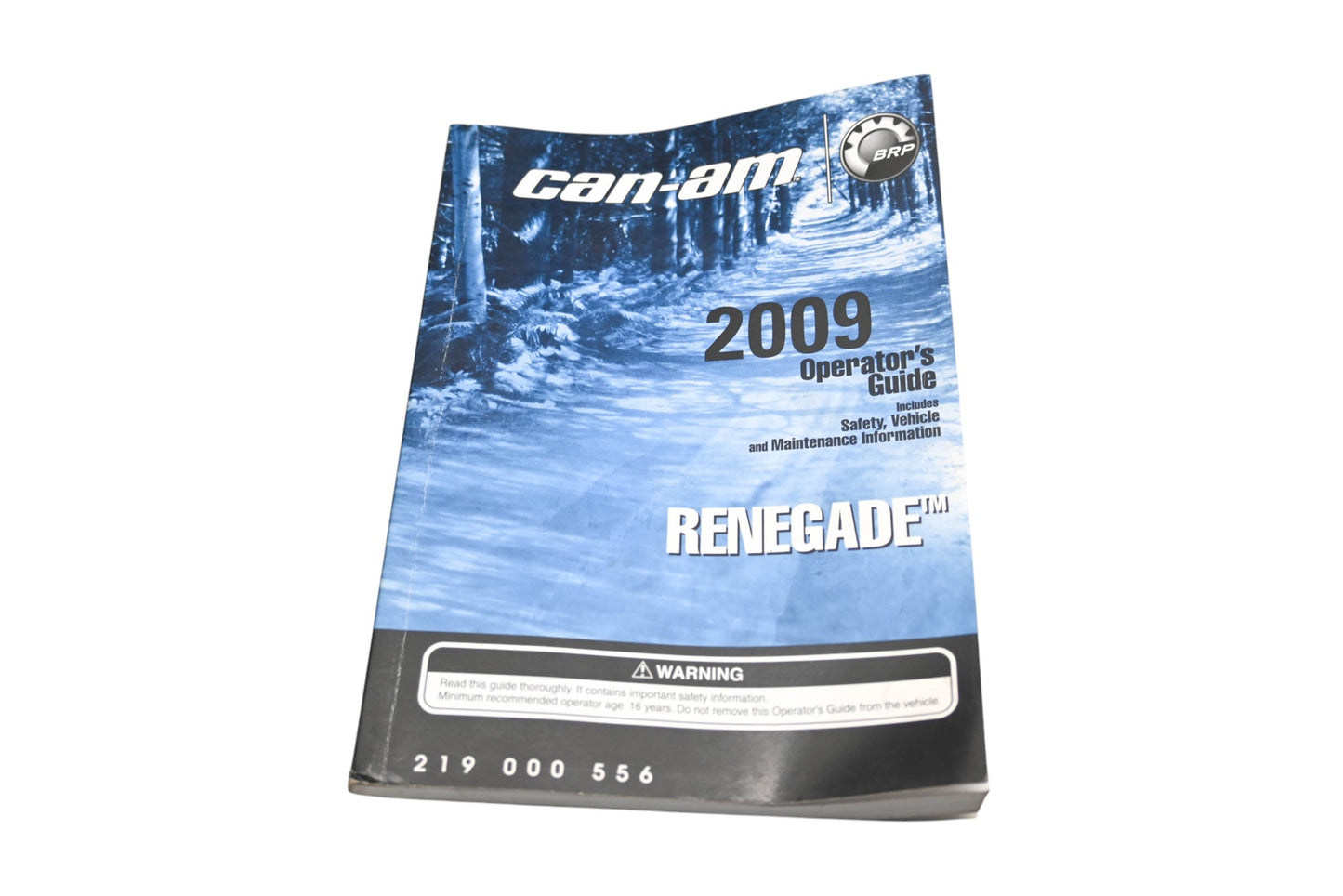 OEM Can-Am 219000556 2009 Renegade Operators Guide