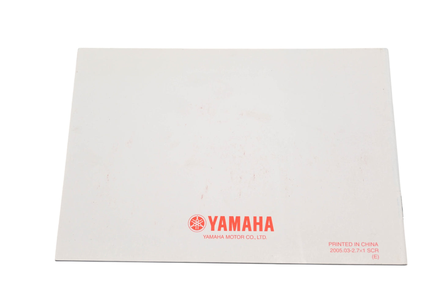 New OEM Yamaha LIT-11626-19-34, 1P6-F819T-1A Parents Youngsters and Off-Highway Motorcycles Manual Qty 1 NOS