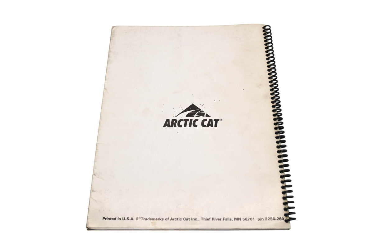 OEM Arctic Cat 2256-260 High Altitude Guide Book Qty 1