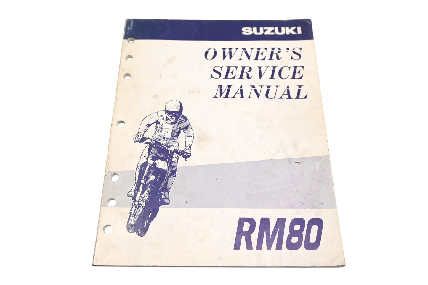 OEM Suzuki 99011-02B73-03A Owner's Manual RM80W 1998 Qty 1