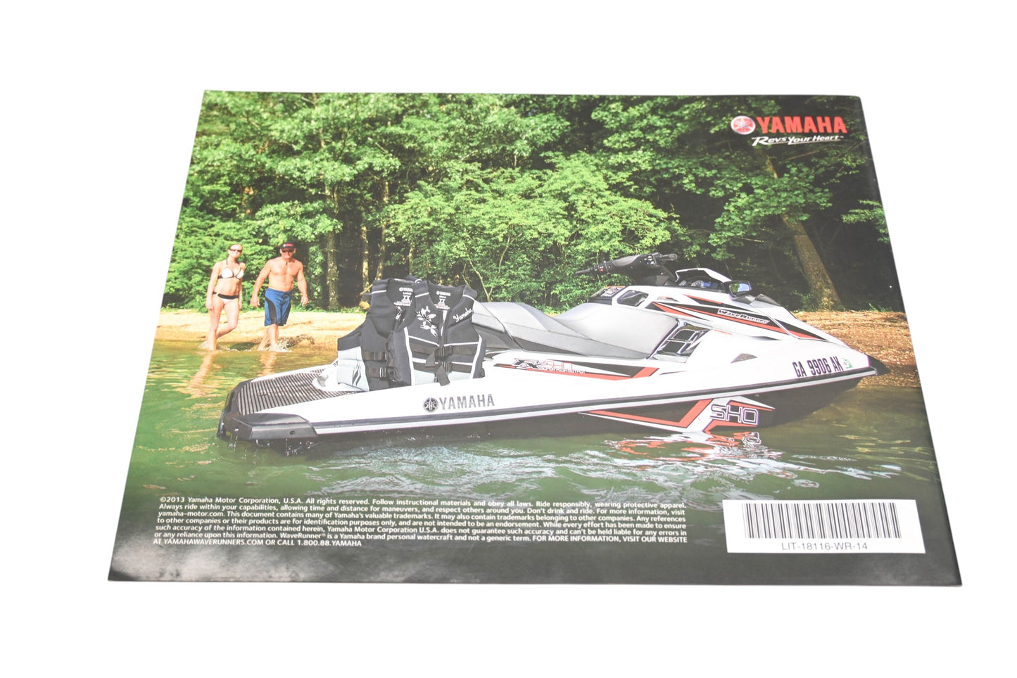 OEM Yamaha LIT-18116-WR-14 2014 Waverunner Features Booklet Qty 1