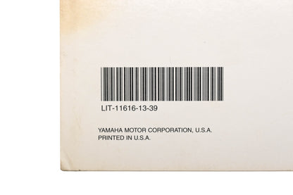OEM Yamaha LIT-11616-13-39 KODIAK Supplementary Service Manual Qty 1